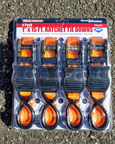 New, Ratchet tie downs 63094