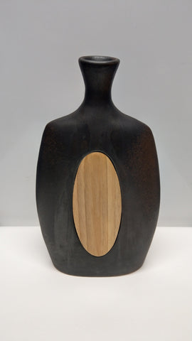 Black/Brown Vase 3056