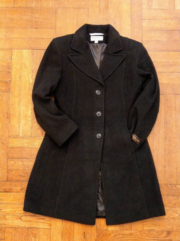 Wool Woman Coat Jacket Size: 8 #1246