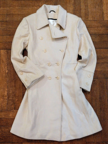 Wool Woman Coat Jacket Size: Medium #1240