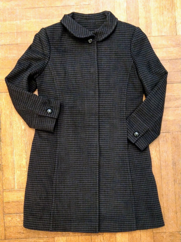 Wool Woman Coat Jacket Size: Medium #1315