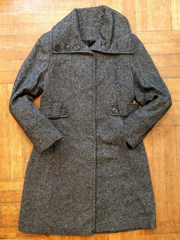 Wool Woman Coat Jacket Size: Medium # 1313